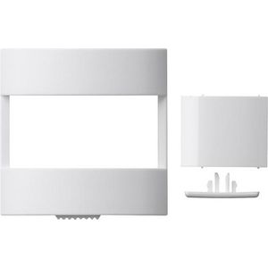 Afdekking + strook bewegingsmelder.-op.st. 1,10 m Kmf System 55 zuiver wit m