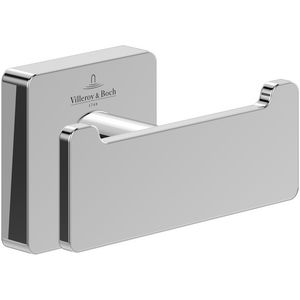 Dubbele handdoekhaak  Elements - Striking Chrome