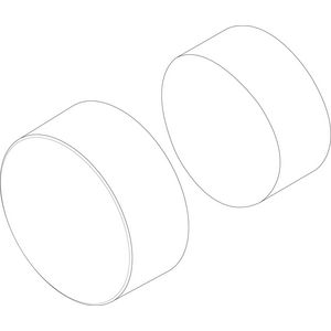 Afdekking handgatdeksel d180 tbv hr200/307