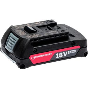 Ro bp18/2 2.0 ah 18v accu amp
