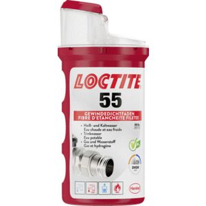 Schroefdraad-afdichtingskoord Loctite 55 koker a 160mtr. (niet geschikt voor glycol)