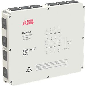 Ruimtecontroller KNX basisapparaat voor 8 steekbare modules (RC/A8.2)