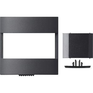 Afdekking + strook bewegingsmelder.-op.st. 1,10 m Kmf System 55 antraciet