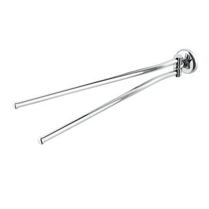 2-lids handdoekhouder chroom HOTEL