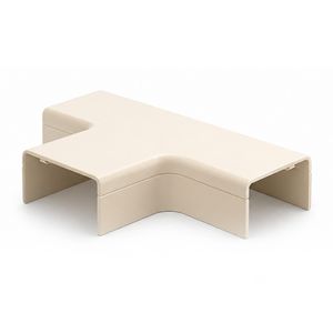 Zak a 2st. T-stuk met bodemstuk 25x13mm Systeem25 creme