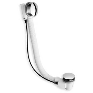 Luxe badafvoer-/overloopcombinatie chroom