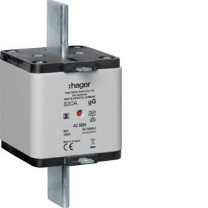 Mespatroon NH3 630A 500V gG combimelder geisoleerd