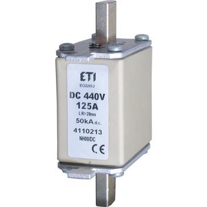 Zekering NH00 100A/440V DC 4110212 VVE=3