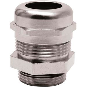 Cable Gland verbrede segmenttrim ECEA messing M12 lang Metaalkleur