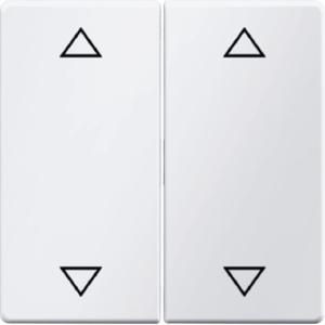 Wippen dubbele jaloezie bediening berker Q.1/Q.3/Q.7 polarwit