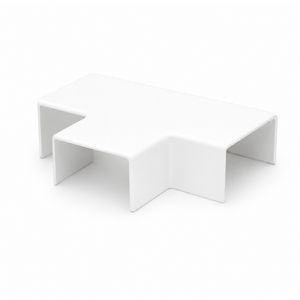 Zak a 2st. t-stuk 20X10mm wit