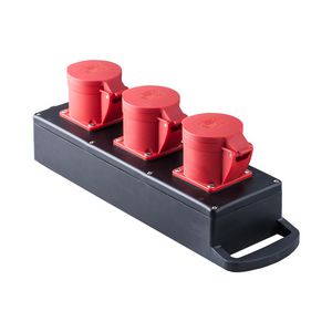 Type 19 volrubber verdeler 3x CEE 32/4/400