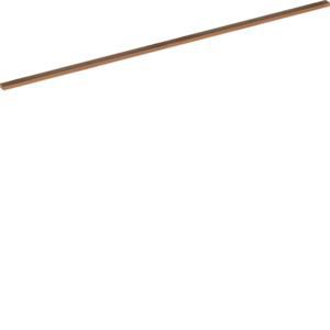 Railkoper 12x5mm b=497mm 2 velden