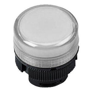 Kop voor signaallamp Ø22mm LED / BA9S Wit Harmony XB5