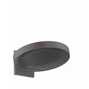 Hoofddouche Rainfinity 360 1 straalsoort wand brushed black chrome
