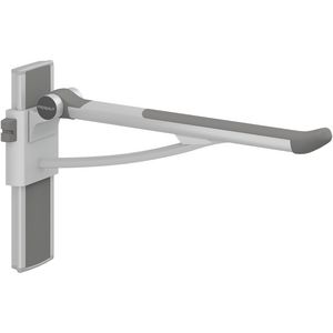 Toiletsteun wandmontage bediening links 700mm PLUS donkerblauw