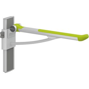 Toiletsteun wandmontage bediening links 700mm PLUS lime green