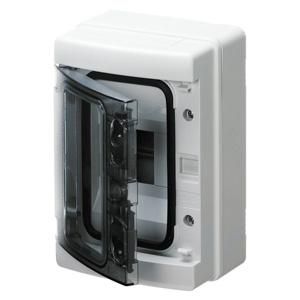 GLADDE WANDEN KAST - VOORBEREID VOOR KLEMMENBLOK - 4M IP65