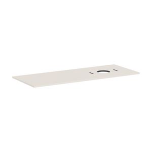 Console Xilesa E 1375/550 met uitsparing rechts waskom z. kraangat SMB