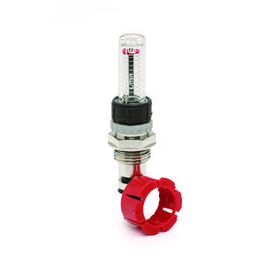 TopMeter Plus 1/2" 0 - 2,5 l/m messing vernikkeld