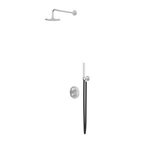 Regendoucheset inb CONCORD rvs geborsteld CSC3IXABBB