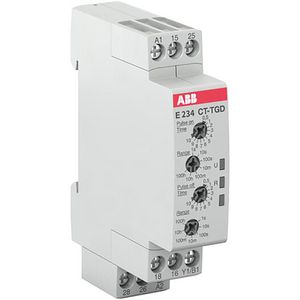 Tijdrelais pulserend A1-A2=24-240VAC/24-48VDC 0.05s-100h