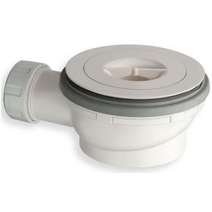 Douchebak-afvoerplug compact polypropyleen afvoerga