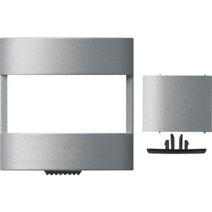 Afdekking + strook bewegingsmelder.-op.st. 1,10 m Kmf System 55 kl.alum.