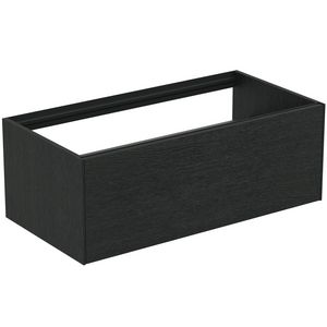 Conca wastafelmeubel 100x50x37cm 1 lade zonder afdekblad smoked oak