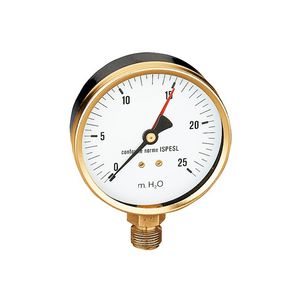 Hydrometer onderaansluiting 3/8" 0-10 mwk 80mm