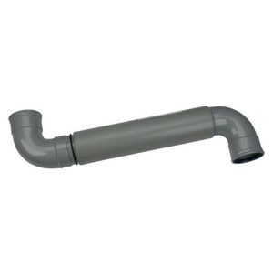 PVC manchet Polder expansiestuk 110mm grijs mof/mof