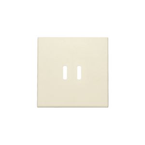 Afwerkingsset dubbele smart USB-C-lader cream