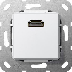 HDMI kppl. Basiselement zuiver wit