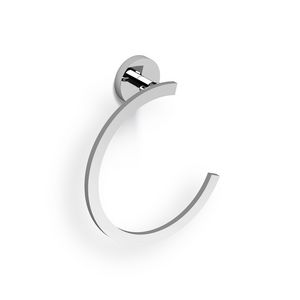 Flat handdoekring, chroom