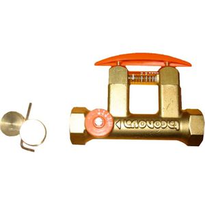 Inregelventiel 8-30l/min. (vanaf 6-20 collectoren)