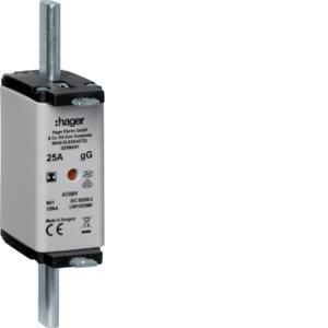 Mespatroon NH1C 25A 500V gG combimelder geisoleerd VVE=3