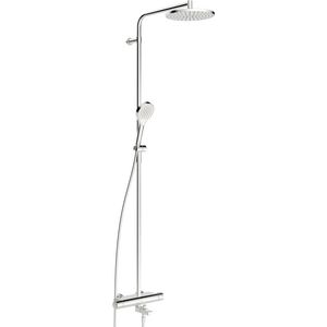 Regendouche kraan, Thermostatisch, Brass/Plastic, Chroom, 1