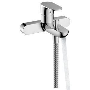 Rebris S ééngreeps badmengkraan opbouw met hartafstand 15,3cm chroom