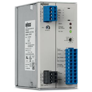 Primair geschakelde voeding met geïntegreerde laad- en controleunit Cl Wago