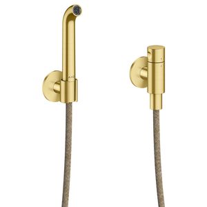 Handdouche AXOR One Bidetset Brushed Brass