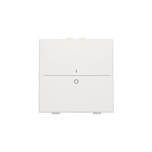 Enkelv. toets opdruk "I" en "0" RF schakelaar/knop white