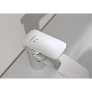 Focus wastafelmengkraan chroom 1-hendel incl. waste met CoolStart