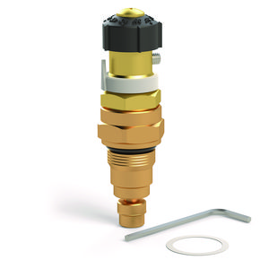 Bovendeel 30-50gr. MULTI-THERM inregelafsluiters DN20