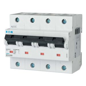 installatieautomaat (MCB) AZ D-karakteristiek 20A 4-polig 25kA