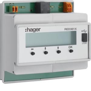 Interface 2-draads-systeem naar analoge telefonie DIN-rail