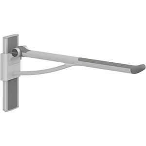 Toiletsteun verstelbaar rechts wandmont. 850mm PLUS antraciet