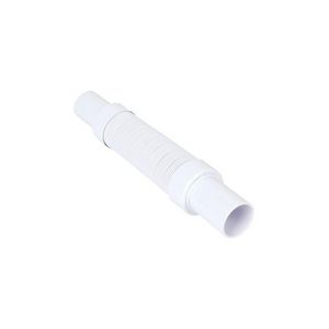 Afvoerslang PP wit flexibel 40mm 2xspie L=500mm McAlpine