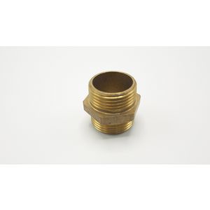 Messing dubbele nippel 1" S102505