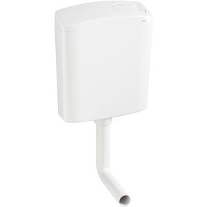 Reservoir laaghangend serie 336 3/6L. wit 338x420x134mm (bxhxd)