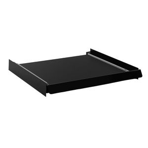 Combirand alu.+werkblad luxe zwart